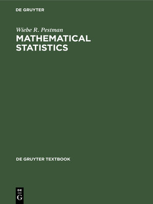 cover image of Mathematical Statistics